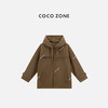 COCO ZONE "咖啡户外”时尚简约连帽外套百搭通勤休闲上衣CC1B1320 商品缩略图0