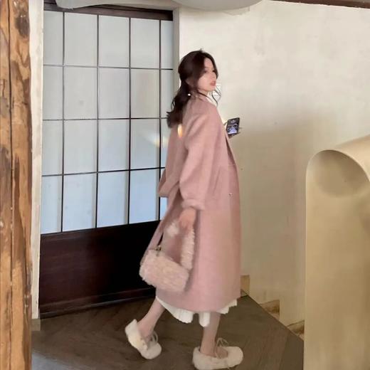 【长岛冬日】升级定制面料！是你在等的经典心动款双面呢大衣 商品图0