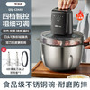 小熊绞肉机不锈钢切碎机电动小型搅拌机2.5L 商品缩略图4