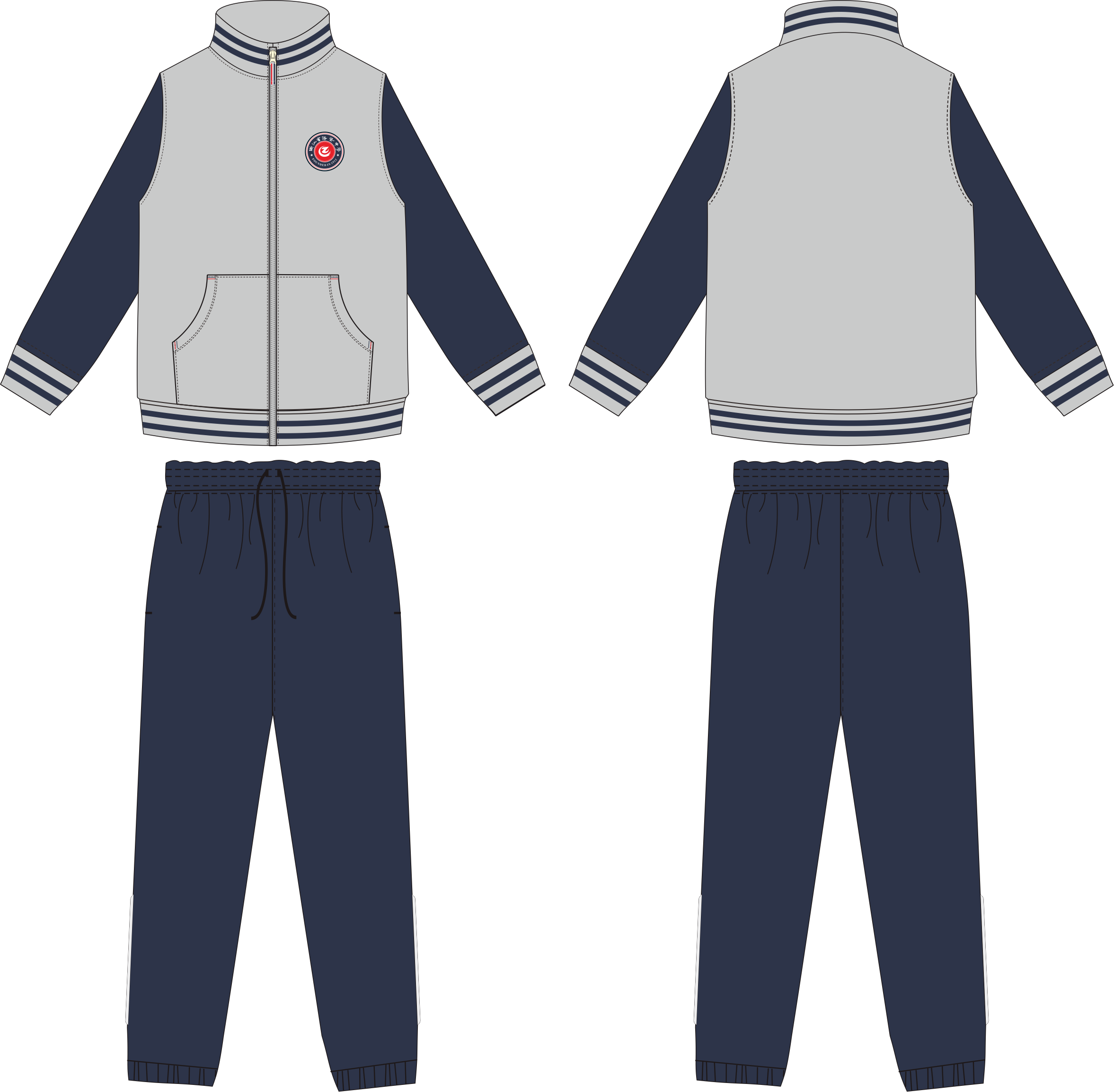 诸暨中学-棒球服套装