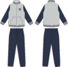 诸暨中学-棒球服套装 商品缩略图0
