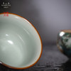 问鼎汝瓷鼎峰柴窑天青天河杯（绘画闲云野鹤）天青竹节杯（绘画瑞狗迎春）天青禅定杯（绘画玉兔呈祥）（缺货） 商品缩略图4