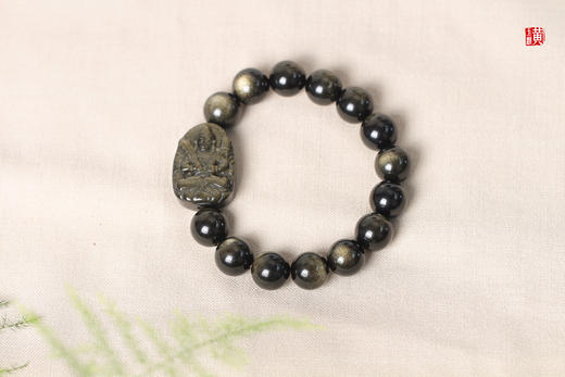 十二生肖本命佛金曜石手串 商品图4