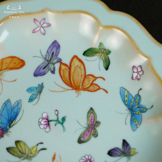 问鼎汝瓷鼎峰系列天青老款宝相壶承（翩翩起舞）（缺货） 商品图2