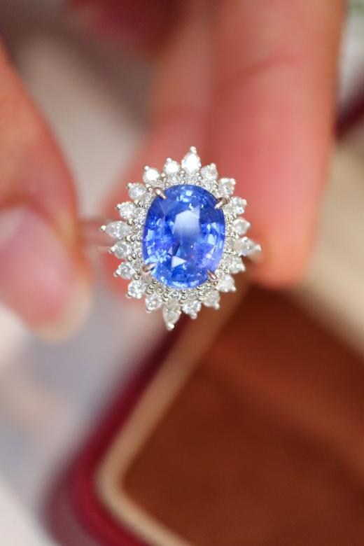 2.56ct 蓝宝石戒指 商品图4