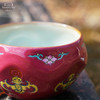 问鼎汝瓷鼎峰系列天青玹红杯（绘画景福连绵） 商品缩略图3