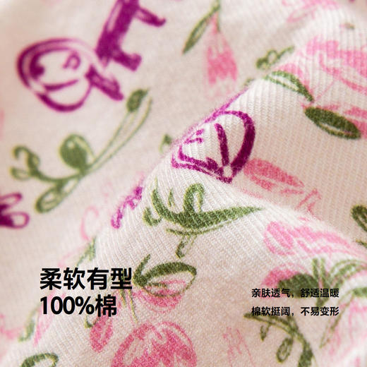 迷你巴拉女童长袖连衣裙宝宝花瓣领甜美纯棉秋款裙子 商品图3