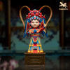 铜师傅《京剧魅力之Q版》穆桂英齐天大圣桌面客厅家居装饰品摆件 商品缩略图2