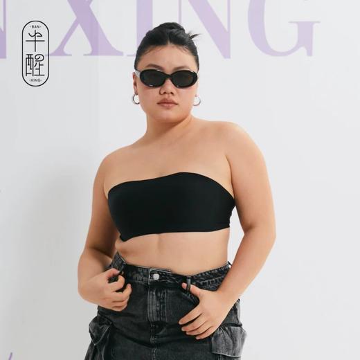 半醒苹果杯抹胸内衣聚拢无钢圈防滑不掉B0084 商品图3