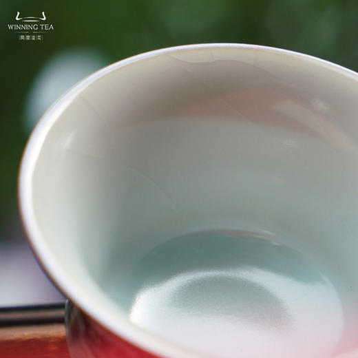 问鼎汝瓷鼎峰系列月白老款精工尔雅杯（神来气旺） 商品图3