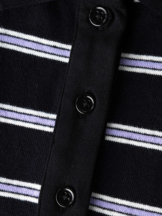 COCO ZONE 夏季POLO领连衣裙短袖气质长裙CC2B1216 商品图6