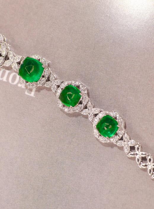 10.5ct 祖母绿手链 商品图3