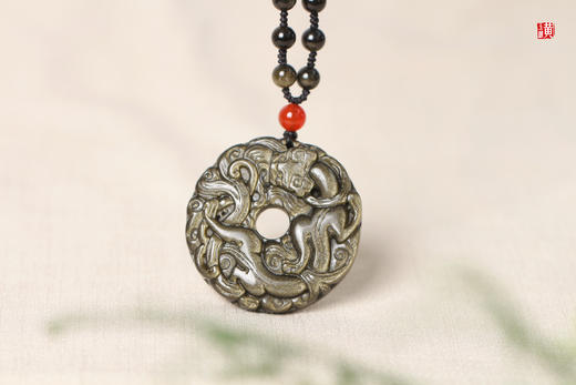 金曜石【飞龙】吊坠 商品图0