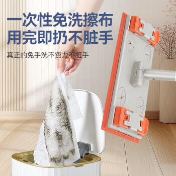 CONDOR日本天花板除霉清洁神器屋顶擦墙壁家用除灰尘可伸缩夹布平板拖把 商品图7