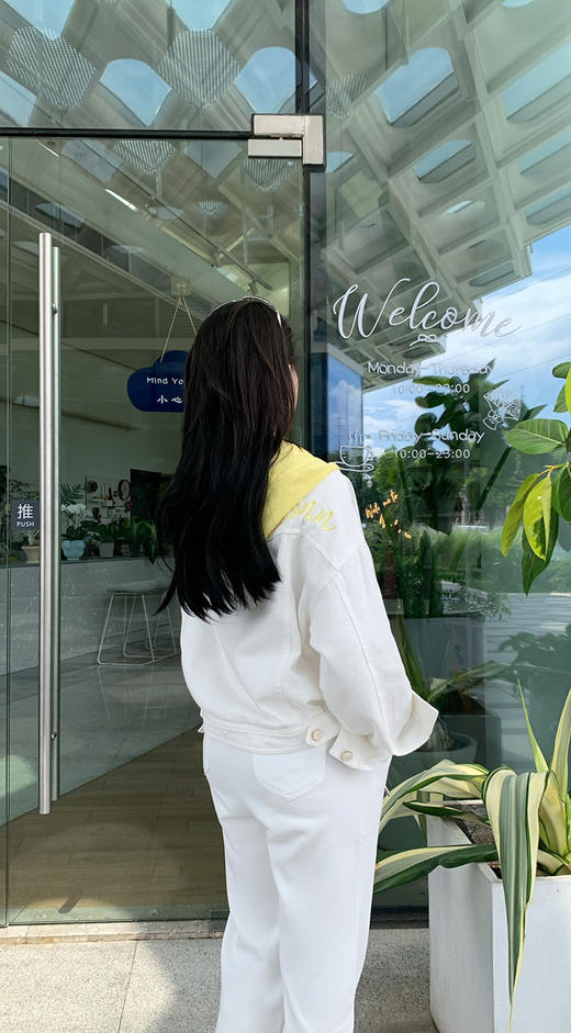 带帽假两件牛仔外套（水洗产品） 9521010035 商品图10