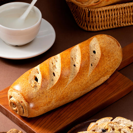 【包邮到家】卡吉诺黑麦杂粮列巴430g门店同款美味早餐面包烘烤糕点 商品图1