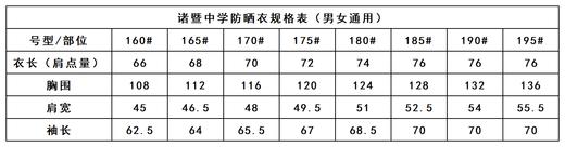 诸暨中学——防晒衣 商品图1