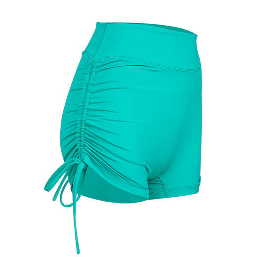 爆款瑜伽运动短裤无尴尬线裸感抽绳热裤女跑步提臀健身三分瑜伽裤【3.0系】 商品图4