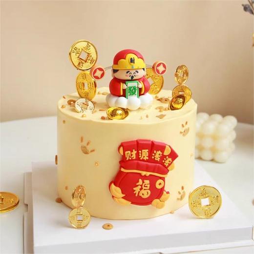 【甜久荟  命中有钱】 纯动物鲜奶蛋糕 无化学添加 低糖 好吃又健康 商品图0