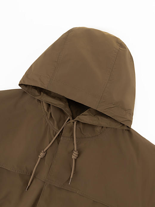COCO ZONE "咖啡户外”时尚简约连帽外套百搭通勤休闲上衣CC1B1320 商品图5