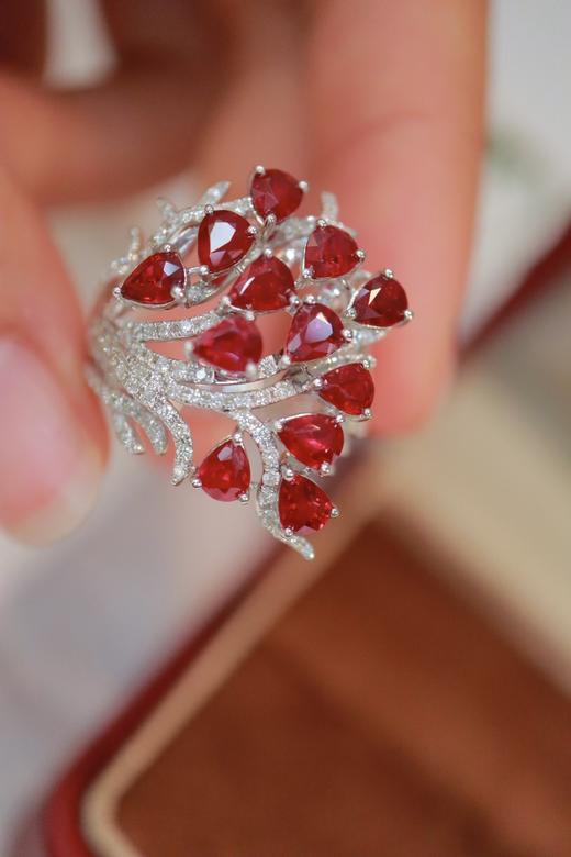 3.4ct 红宝石戒指 商品图0