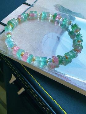 12.1g 雕刻碧玺手链