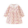 迷你巴拉女童长袖连衣裙宝宝花瓣领甜美纯棉秋款裙子 商品缩略图4