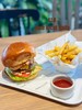 手压牛肉美式汉堡【自制布里欧修汉堡胚哦👍】 商品缩略图0