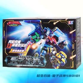 量子战队超变合体机甲