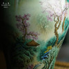 问鼎汝瓷鼎峰系列复刻款庚子天青泉吟瓶（绘画江山如画）（缺货） 商品缩略图1