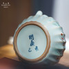 问鼎汝瓷鼎峰系列天青精工款瓜轮提梁壶（柳枝双栖）（缺货） 商品缩略图4