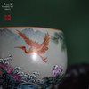 问鼎汝瓷鼎峰柴窑天青容华杯（六鹤同春）（缺货） 商品缩略图1