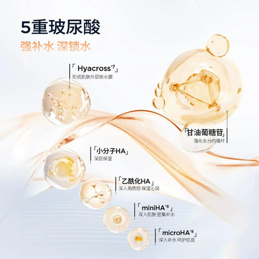 润百颜 二裂酵母烟酰胺保湿精华爽肤水 香槟水 300ml 商品图5