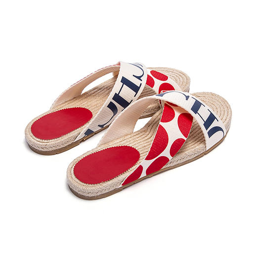 CHCH2024年新款拖鞋耐磨外穿时尚百麻绳编织底夏威夷风女鞋 商品图3