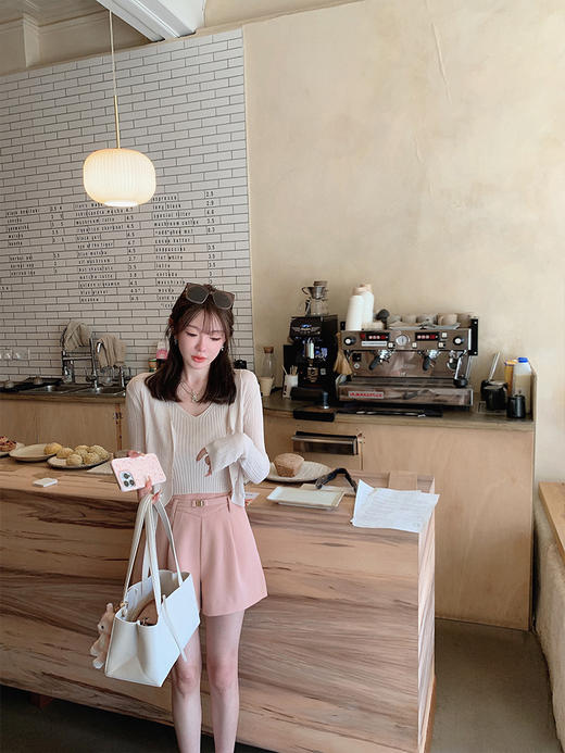 金蘑菇菇  大都会西裤 / 通勤百搭高级感高腰西装短裤 商品图2