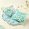 100个 鸣花咏月机封袋 小号/中号/大号月饼包装袋 湖水绿+白色四合一组合月饼袋蛋黄酥袋 商品缩略图4