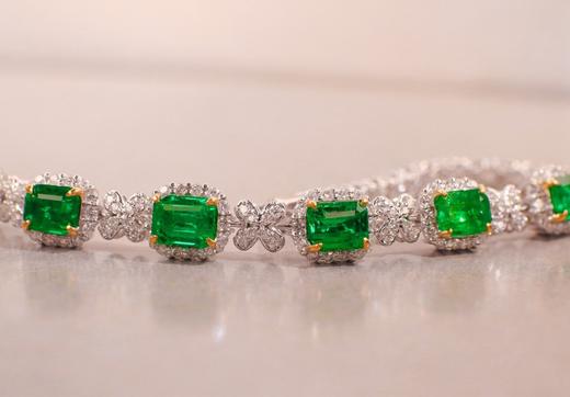 3.36ct 祖母绿手链 商品图3