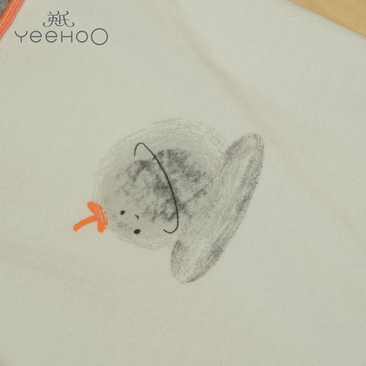 英氏-寝具类（常年）F2太空刷毛大被套椰奶白F 商品图1