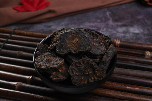 仙蒙 制首乌片 制何首乌 500克 1公斤 商品图2