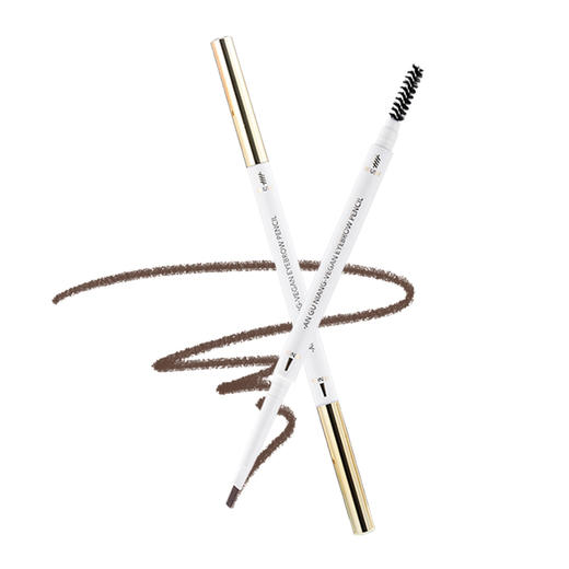 安姑娘美眉笔 流行的极细小三角带眉刷 自然显色持久 新手必备 轻描易显色 3色可选 纯素配方无蜂蜡动物成分 商品图8