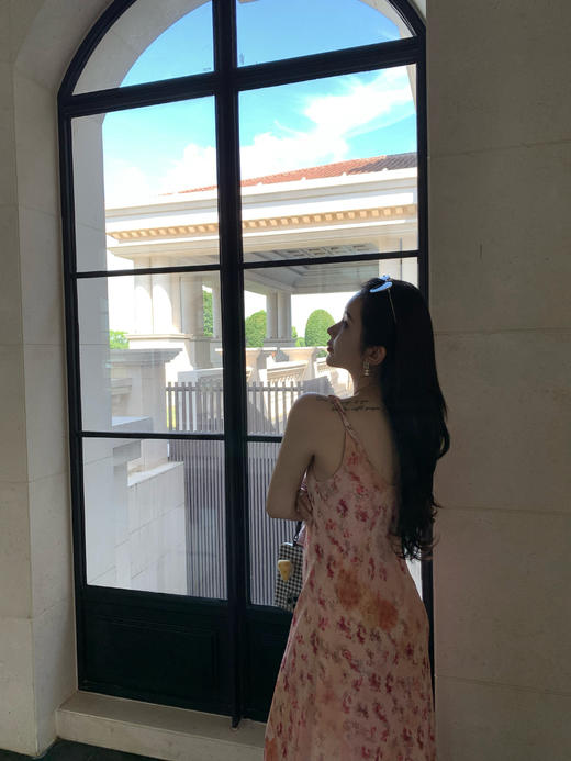 Read Nameless /浪漫法式吊带花染连衣裙 商品图10