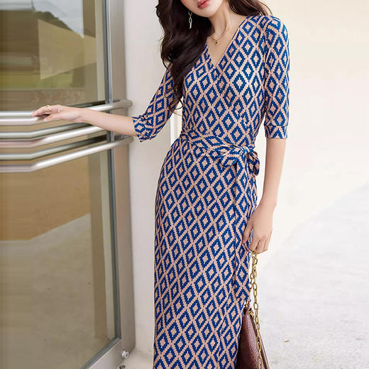 裁缝学苑AQ319一片式裹身裙收腰显瘦连衣裙纸样女装夏季新款法式样板 商品图1