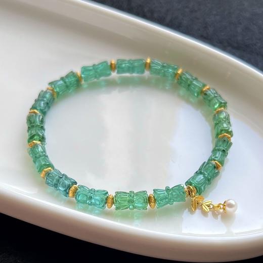 11.26g 雕刻碧玺手串 商品图4