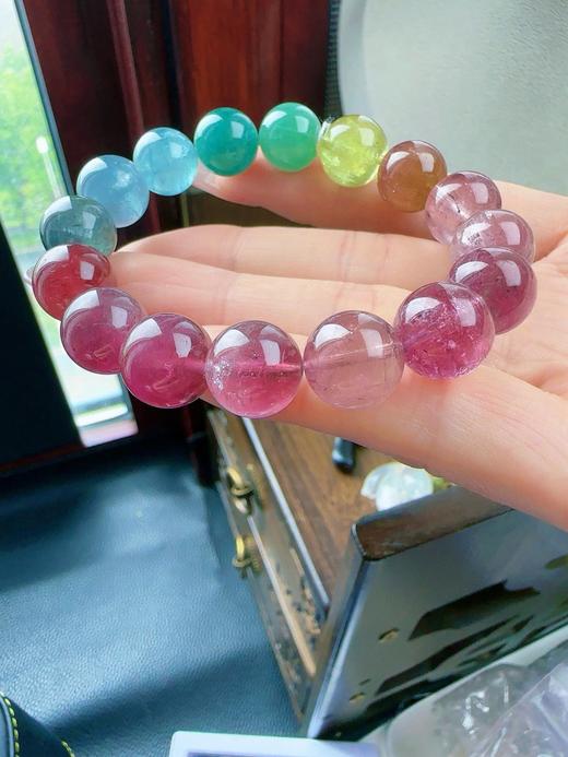 38.7g 11.5mm 碧玺手链 商品图6