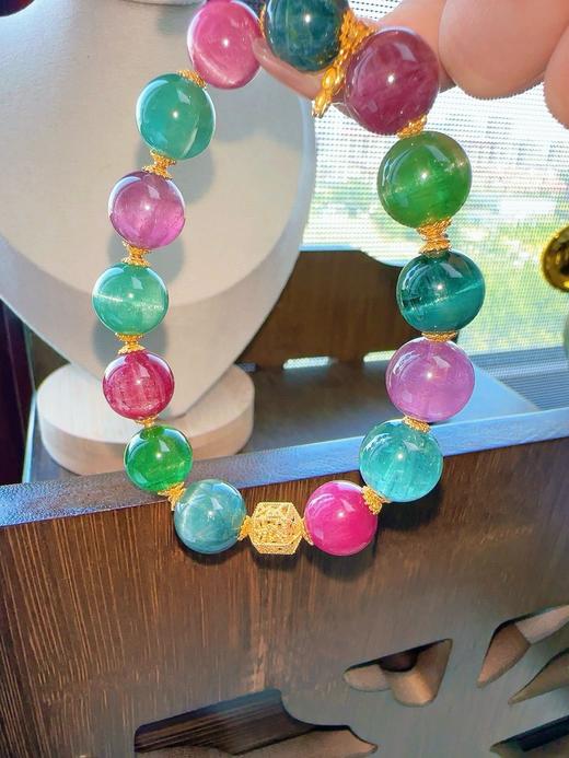 39.1g 碧玺手链 商品图1