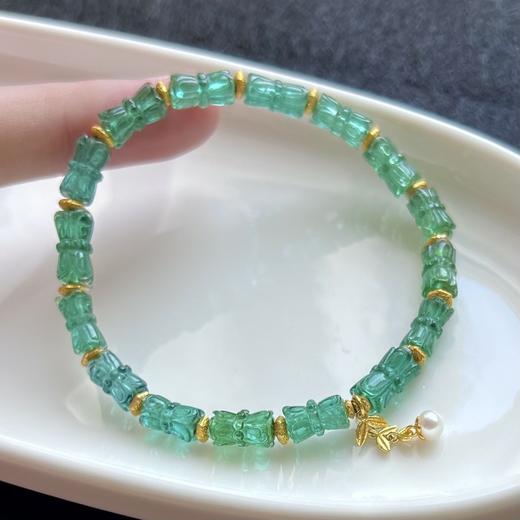 11.26g 雕刻碧玺手串 商品图7
