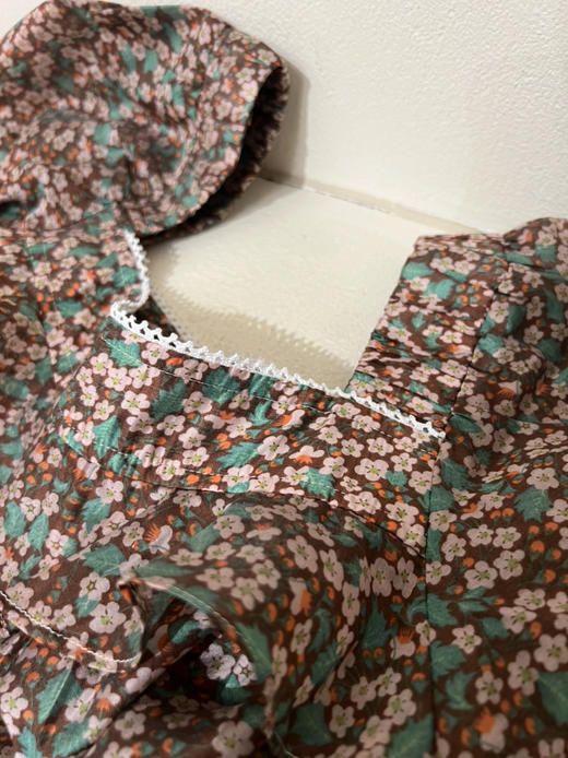 天丝碎花小衫 商品图5