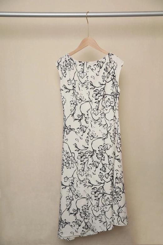 LPIUTY品牌直发！清冷感真丝莱赛尔连衣裙 A0262028 商品图3