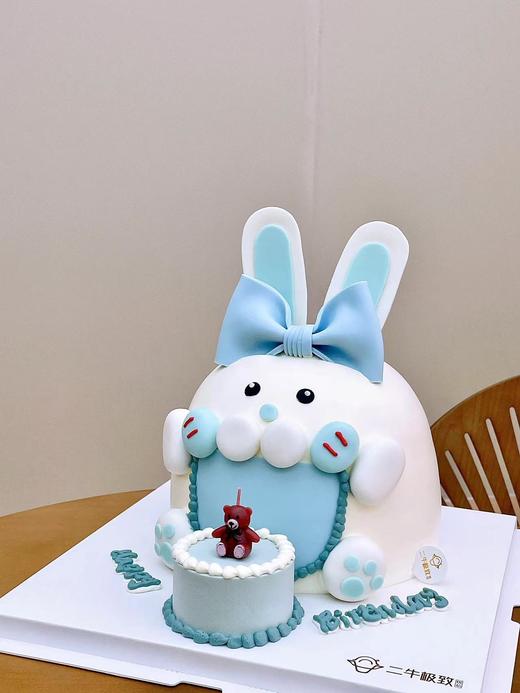 翻糖加高定制-可爱兔 商品图2