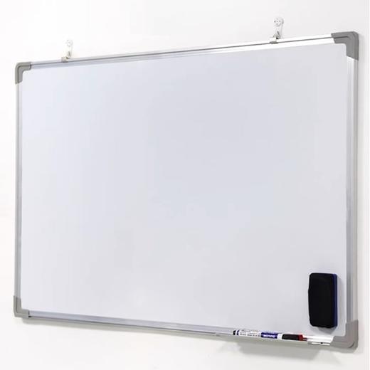 会议白板 磁性白板 办公书写培训单面锌铁底大白板 儿童涂鸦小黑板挂式可擦家用教学墙贴会议室记事板白板写字板 商品图8